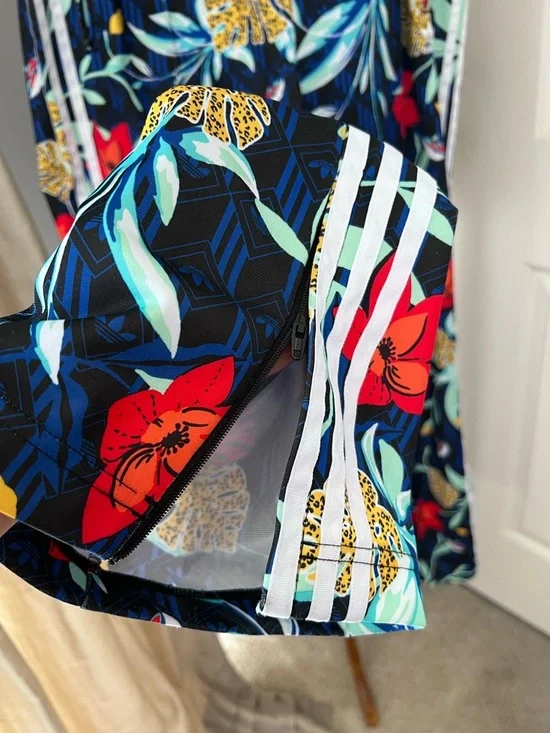 Adidas Original X HER London track pants with side zip hem - Picture 8 of 9